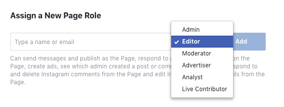 facebook permissions